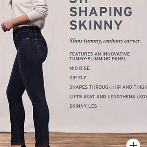 NWT Levi’s Shaping Skinny Size 27/4